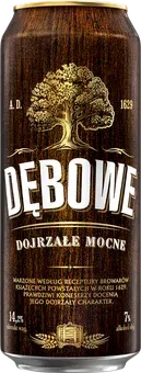 Piwo Dębowe mocne 0,5l 7% puszka widok główny 