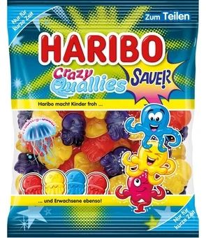 Żelki Crazy Quallies Sauer Haribo 160g widok 1