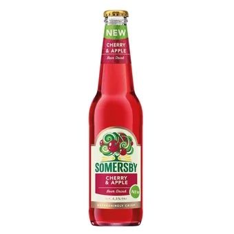 Napój piwny Somersby cherry 400ml 4,5% but. bzzw. widok 1