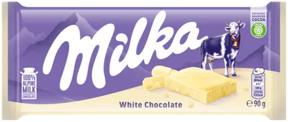Czekolada white Milka 90g widok 1