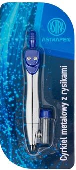 Cyrkiel metalowy z dodatko. rysikami Astrapen SZ26 widok 1