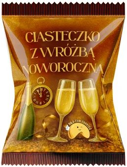 Ciasteczko z wróżbą Noworoczną 6g widok 1