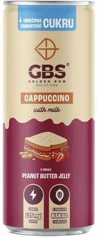 Zdjęcie produktu - Napój mlecz-kaw. cappuccino pea but jell GBS 250ml