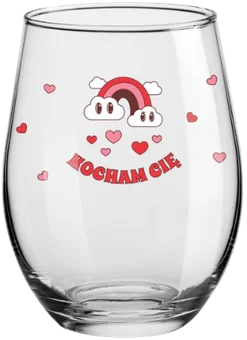 Szklanka do napojów z nadrukiem 0,58l W26 widok 1