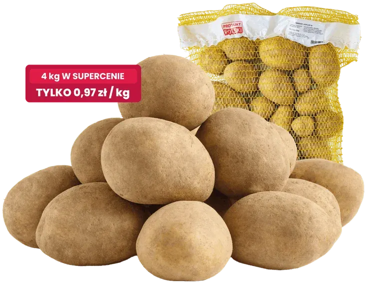 Ziemniaki jadalne 4kg widok 1