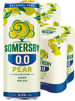 Napój piwny Somersby blackcurrant 330ml 0% puszka widok 2