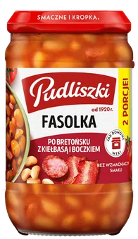 Fasolka po bretońsku Pudliszki 610g widok główny 