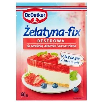 Żelatyna-fix deserowa Dr.Oetker 60g widok 1