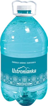 Woda niegaz. źródlana Ustronianka 5l widok 1