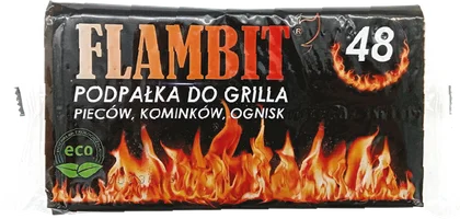 Podpałka do grilla Flambit 48 kostek widok główny 