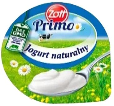 Jogurt naturalny Primo Zott 370g+30g gratis widok główny 