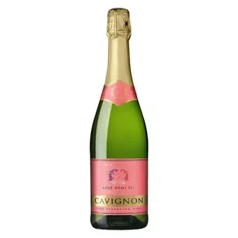 Wino musujące Pw r. Cavignon Rose 0,75l 11% widok 1