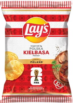Chipsy Polska kiełbasa Lay's 200g widok 1