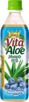 Napój aloesowy borówka Vita Aloe 0,5l widok 1