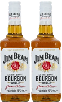 Whiskey Jim Beam 0,7l 40% widok 1