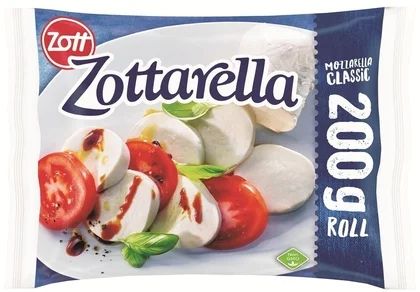 Zdjęcie produktu - Ser mozzarella classic Zottarella 200g