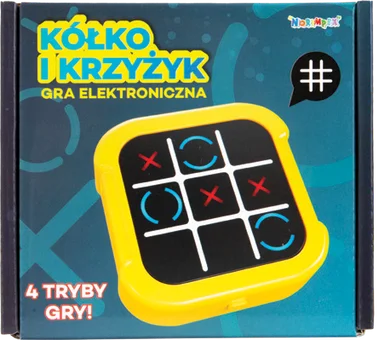 Zabawka gra kółko i krzyżyk widok główny 