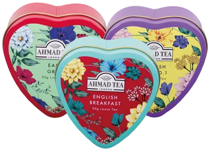 Zdjęcie produktu - Herbata liściasta Earl Grey serce Ahmad Tea 30g