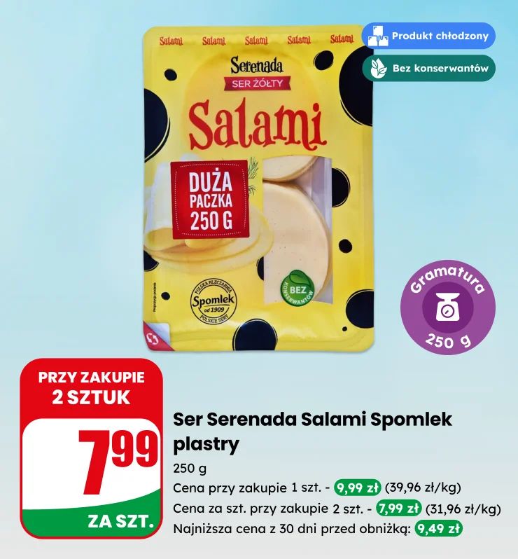 Produkty chłodzone teraz taniej w DINO!