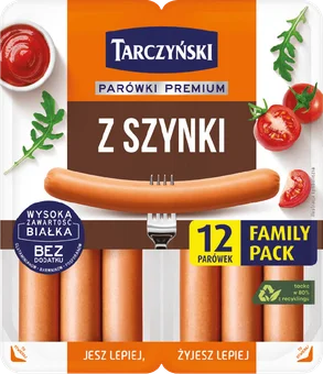 Parówki z szynki family pack Tarczyński 440g widok 1