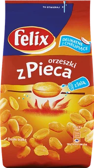 Orzeszki ziemne prażone/z pieca Felix 220g mix widok główny