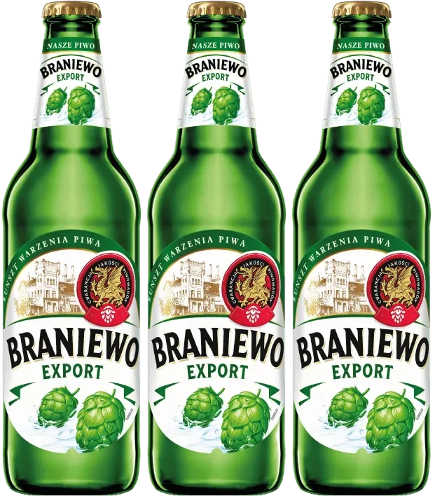 Piwo Braniewo Export 0,5l 5% but. bzzw. widok 1