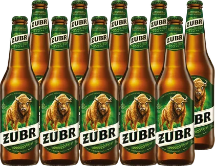 Piwo Żubr 0,5l 6% but. zw. widok 1