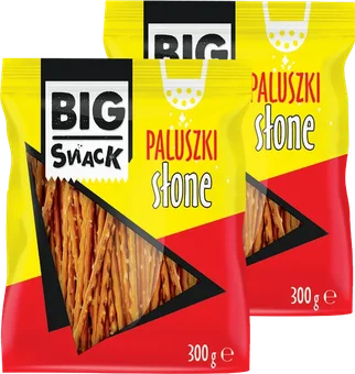 Paluszki słone Big Snack 300g widok 1