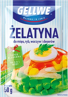 Żelatyna spożywcza Gellwe 50g widok 1