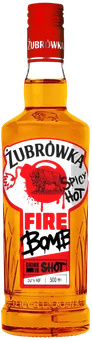 Likier Żubrówka fire bomb 0,5l 30% widok 1