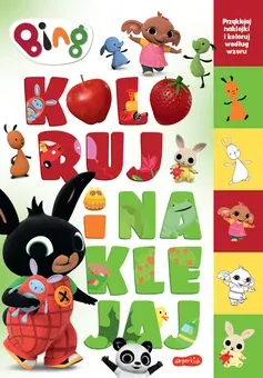 Zdjęcie produktu - Kolorowanka koloruj i naklejaj Bing mix
