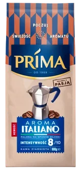 Zdjęcie produktu - Kawa ziarnista Prima Italiano 1kg