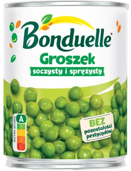 Groszek konserwowy Bonduelle 400/240g widok 1