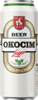 Zdjęcie produktu - Piwo Okocim lager retro 0,5l 5% puszka