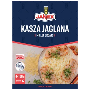Kasza jaglana Janex 4x100g widok 1