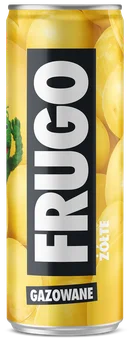 Zdjęcie produktu - Napój gaz. żółte Frugo 250ml puszka
