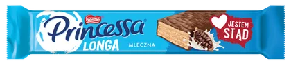 Wafel Princessa mleczna longa 40g widok 1