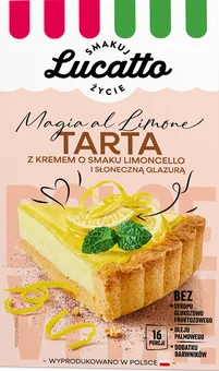 Zdjęcie produktu - Tarta z kremem limoncello Lucatto 400g
