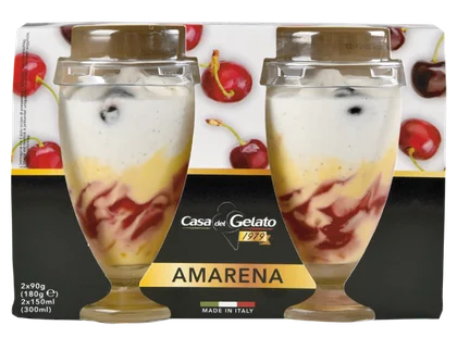 Lody w pucharku Casa del Gelato 2x150ml mix widok główny