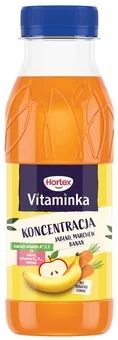 Zdjęcie produktu - Sok jabłko marchew banan Vitaminka Hortex 300ml