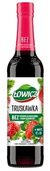 Zdjęcie produktu - Syrop truskawkowy Łowicz 400ml