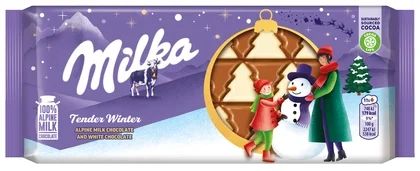 Zdjęcie produktu - Czekolada tender winter Milka 90g BN25