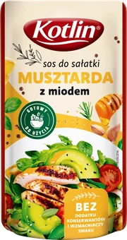 Sos sałatkowy musztarda z miodem Kotlin 100g widok 1