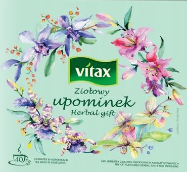 Zdjęcie produktu - Kolekcja herbat ziołowy upominek Vitax 40x2g