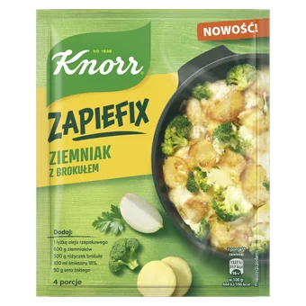 Zapiefix ziemniak z brokułem Knorr 33g widok 1