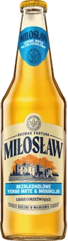 Piwo Miłosław yer mat&ma 0,5l alk do 0,5% but. zw. widok główny 