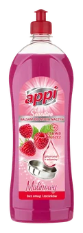 Balsam do mycia naczyń malina sensitive Appi 1l widok 1