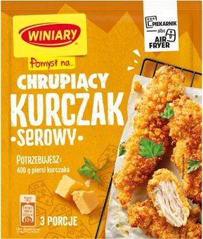 Pomysł na chrupiący kurczak serowy Winiary 70g widok 1