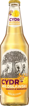 Cydr Ps Miłosławski mango mara 0,5l 4,5% but. zw. widok 1