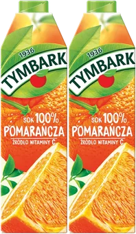 Sok pomarańczowy Tymbark 1l widok 1